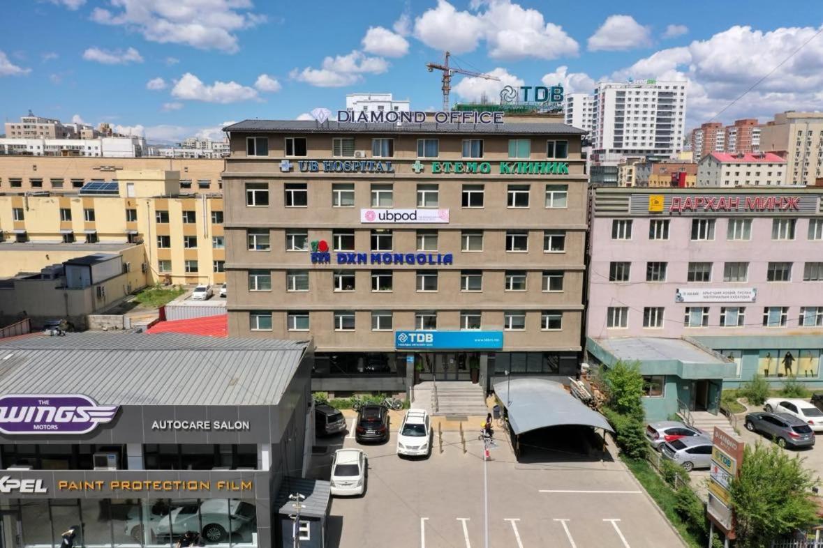 Ubpod- The First Capsule Hotel In Mongolia Ulaanbaatar Ngoại thất bức ảnh